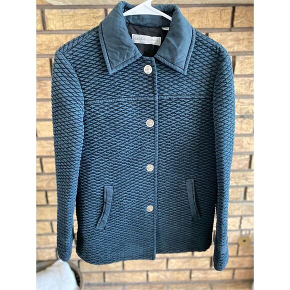 Dana Buchanan‎ Quilted Silk Jacket - Picture 1 of 8